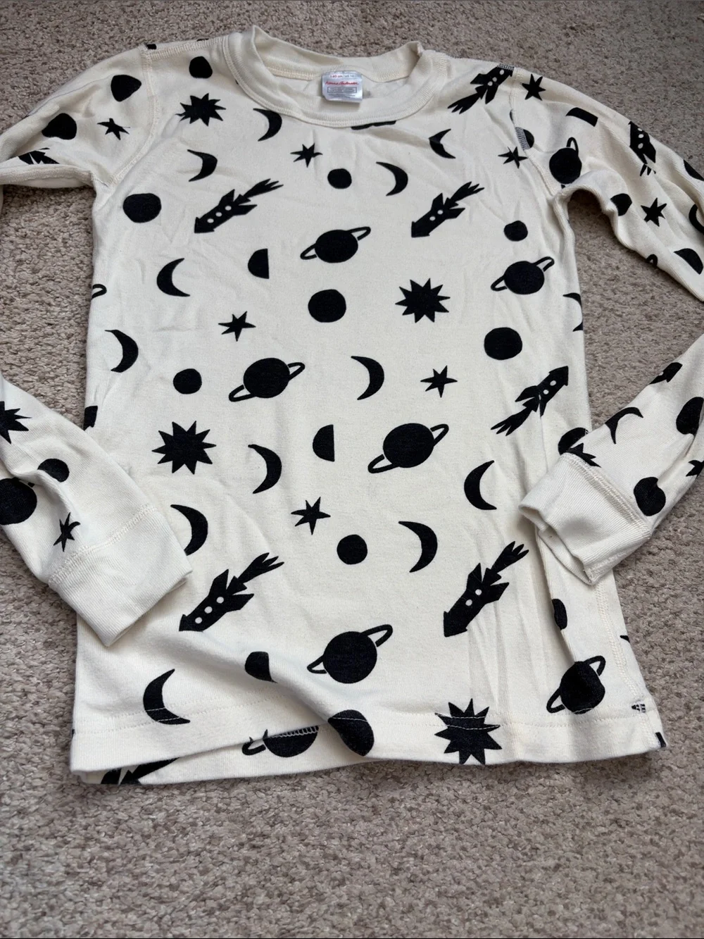 Hanna Andersson Space PJ set, 10